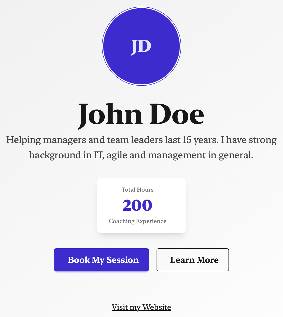Coach Homepage